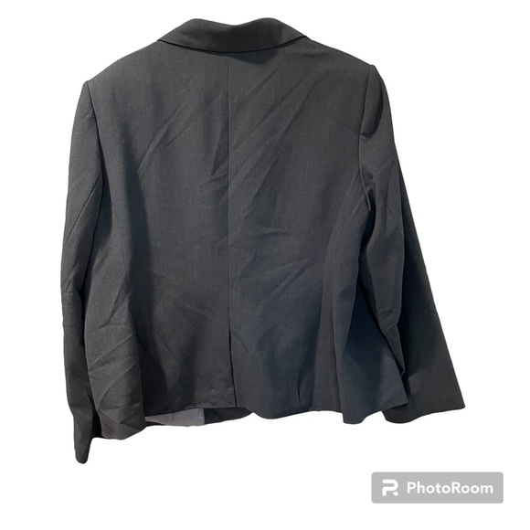 Calvin Klein Women’s Jacket Blazer NWT Grey Two Button Front Size 20W Li… - Picture 2 of 8